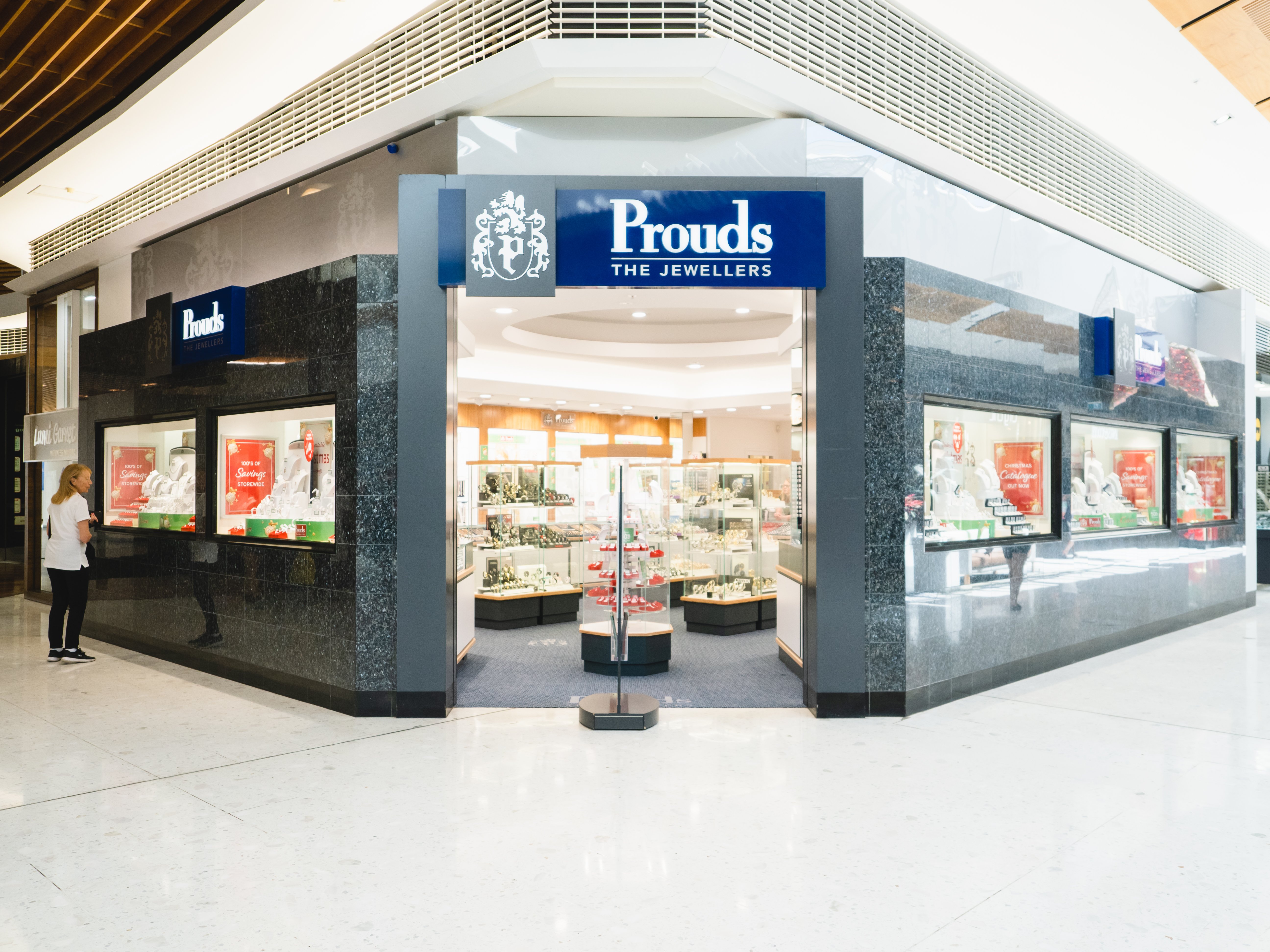 Prouds westfield sale