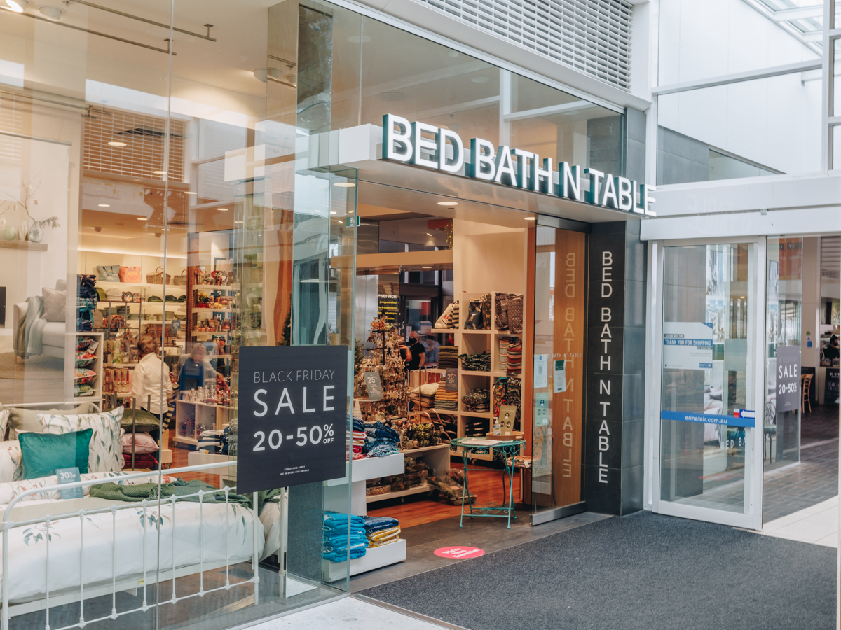 Beds baths store and tables